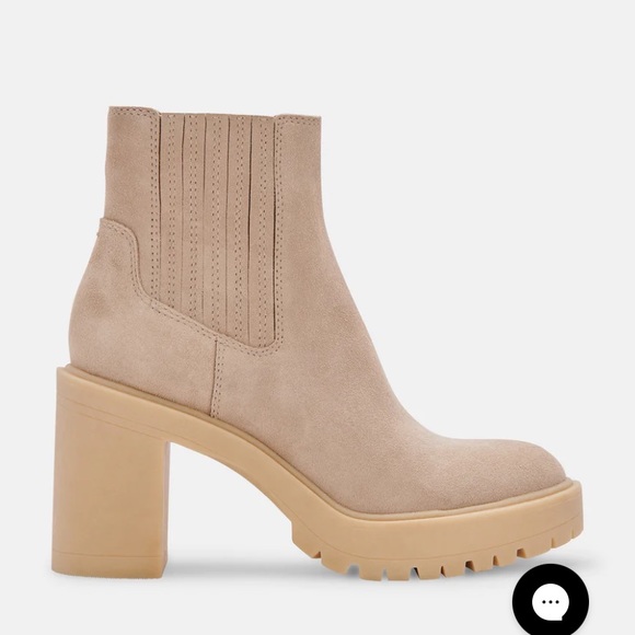 Dolce Vita 8.5 WATERPROOF Suede Caster H2O Booties GUC - Picture 2 of 10